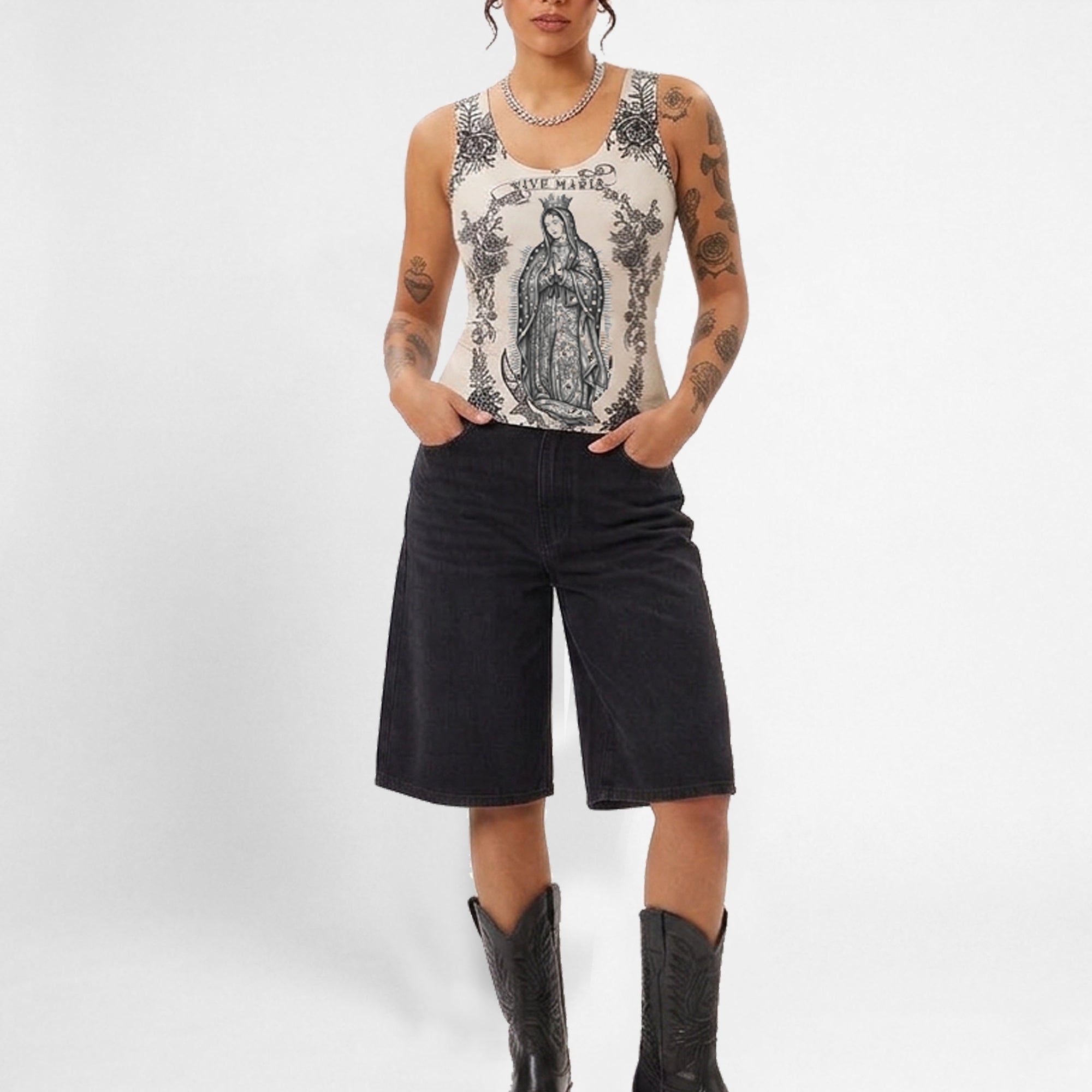 Madonna Tattoo Top