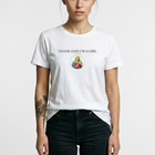 Thank God Girl basic shirt white