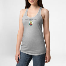 Thank God Girl Tank top gray