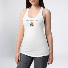 Thank God Girl Tank top white
