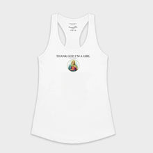 Thank God Girl Tank top white