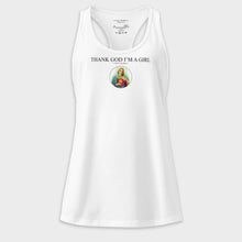 Thank God Girl Tank top white