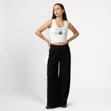 Thank God Girl crop top white