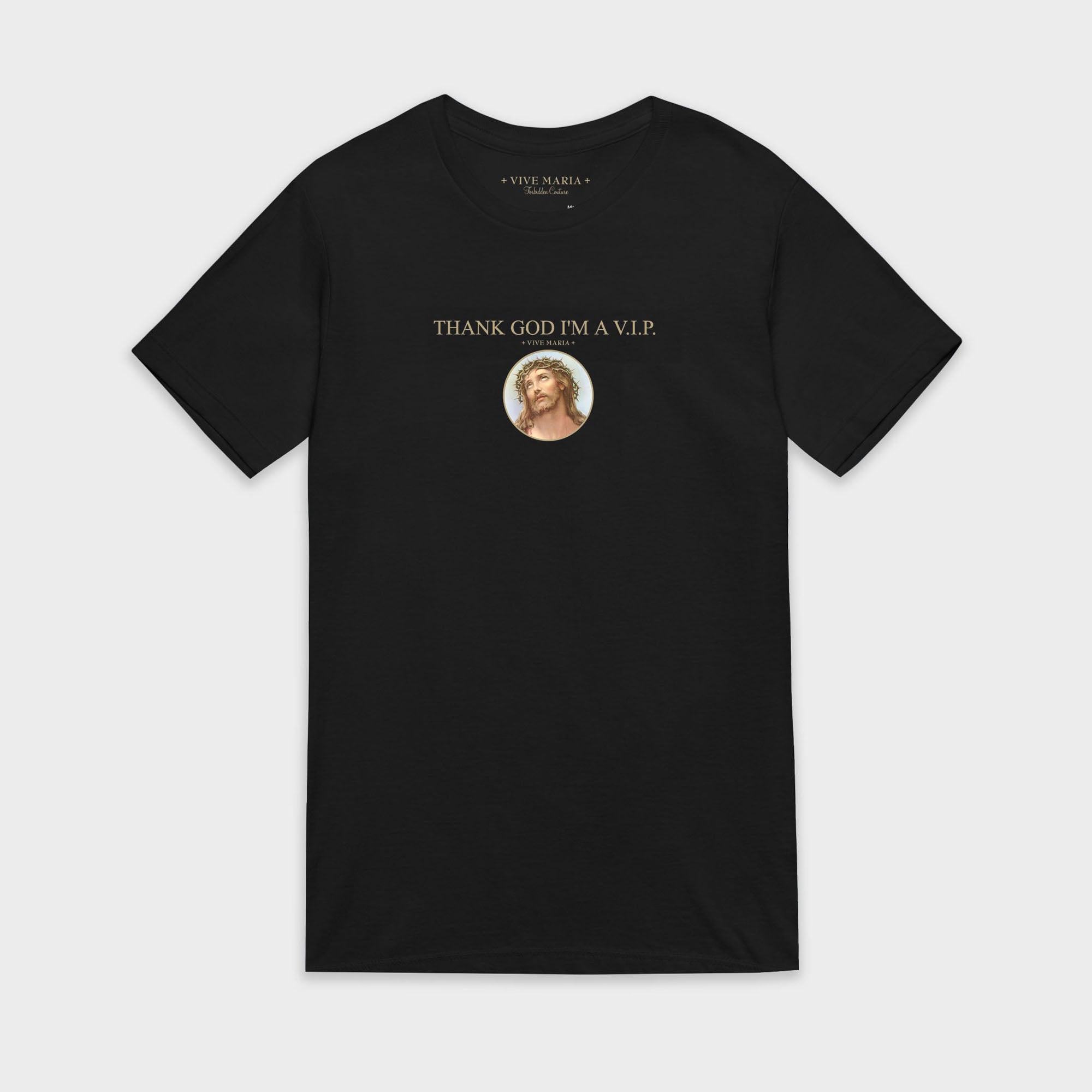Thank God VIP basic shirt black