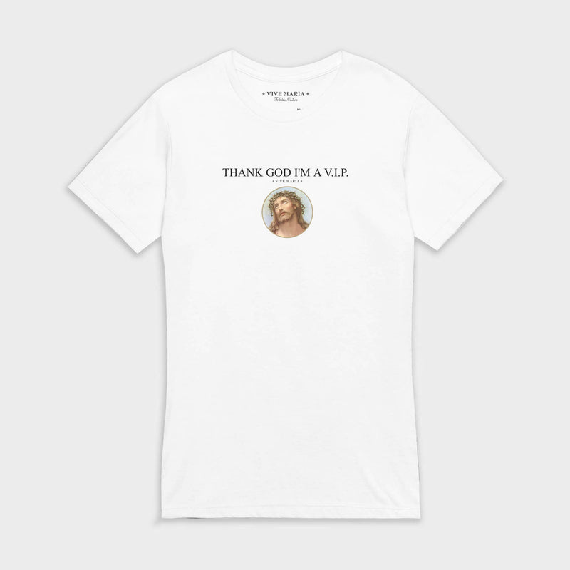 Thank God VIP basic shirt white