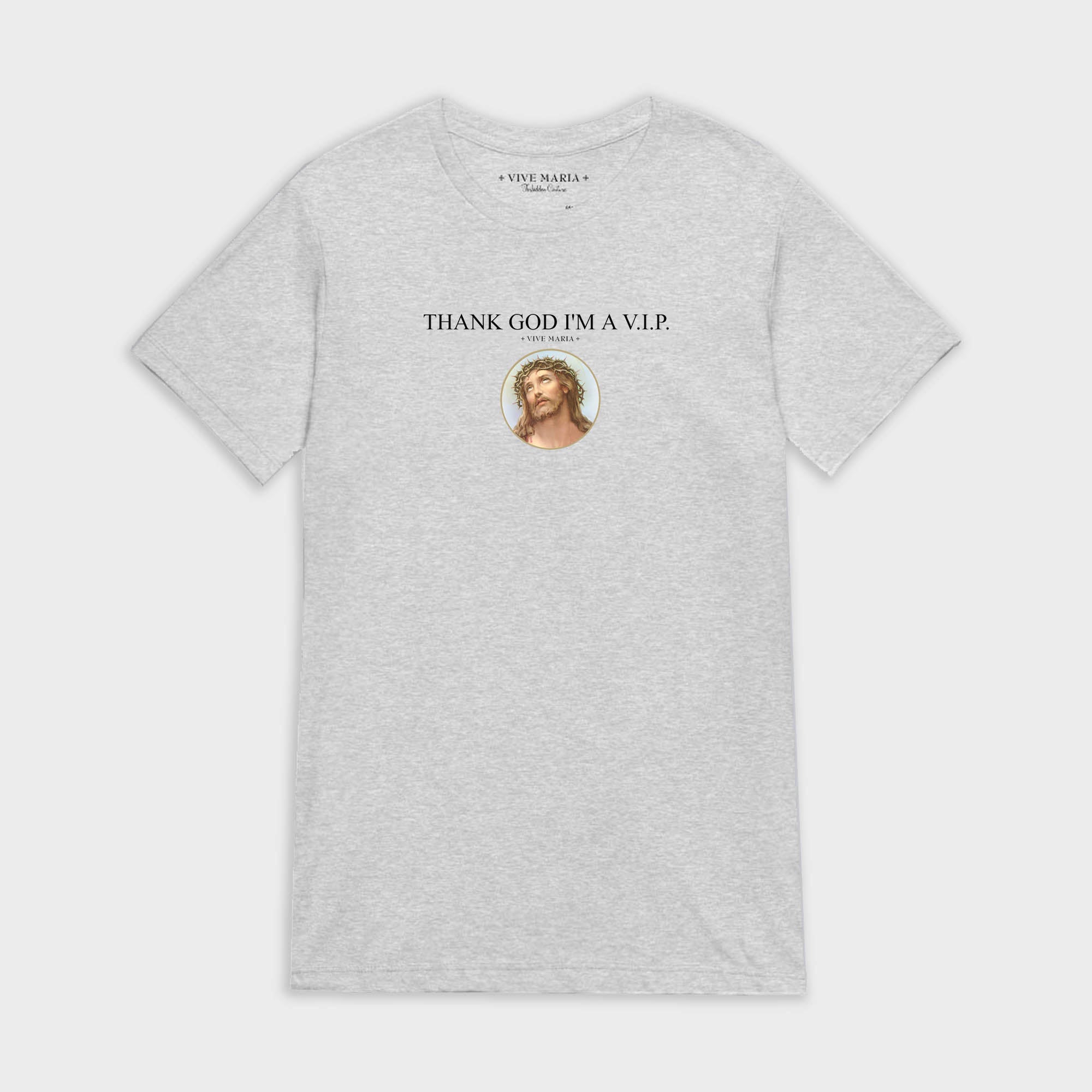 Thank God VIP basic shirt gray