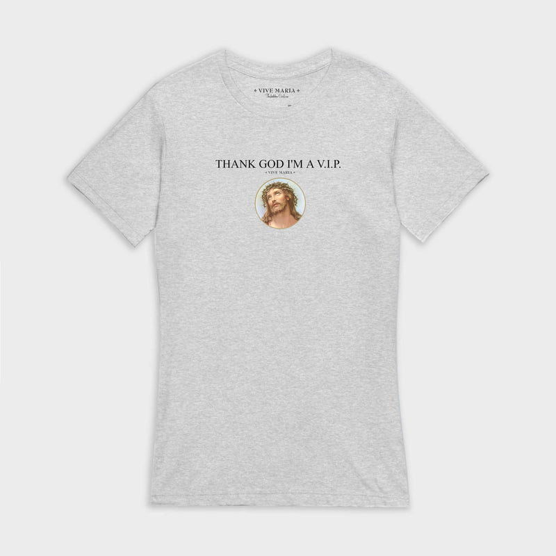 Thank God VIP basic shirt gray