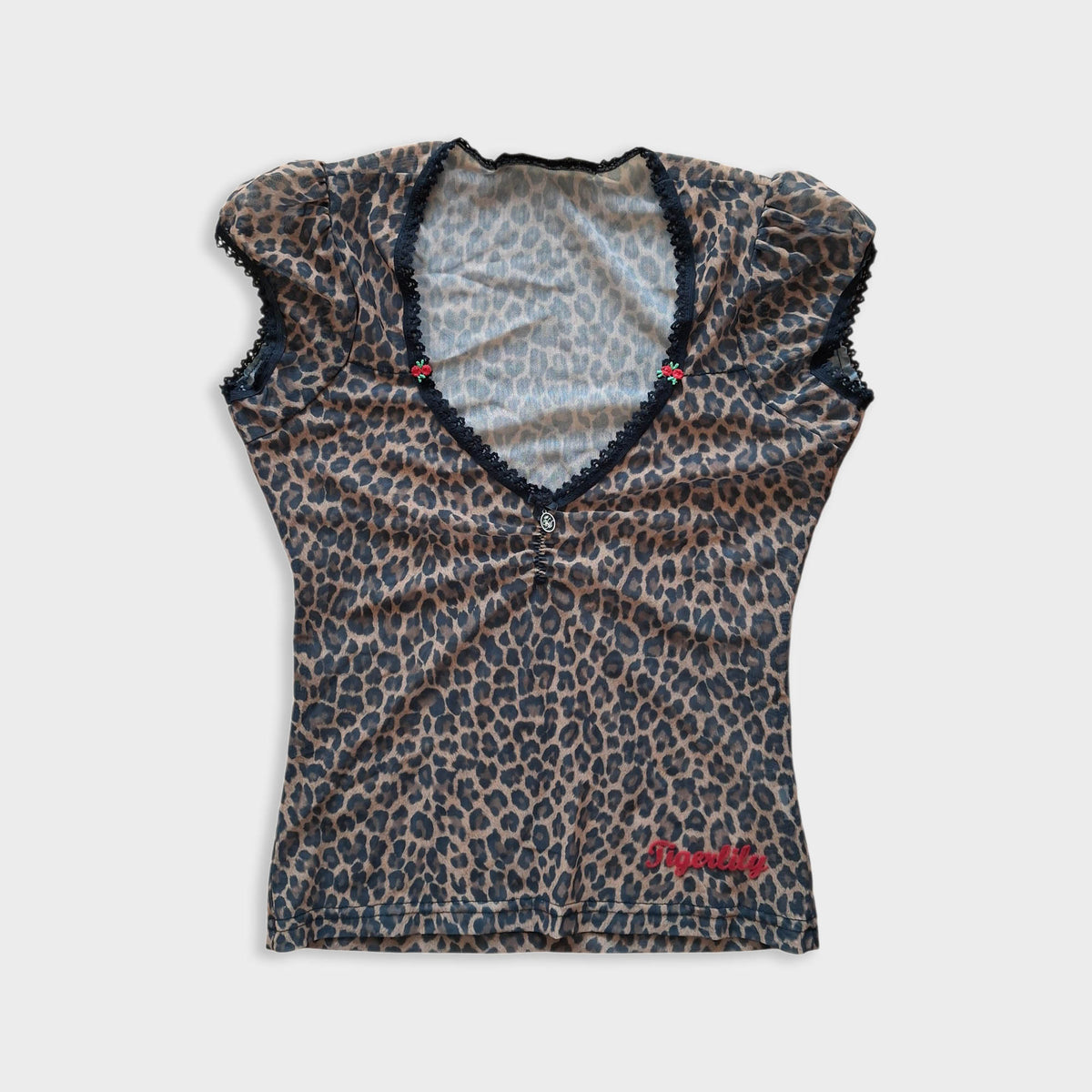 Tigerliy Leo Mesh Shirt One of One Size S
