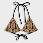 Tiny Virgen de Guadalupe string bikini top