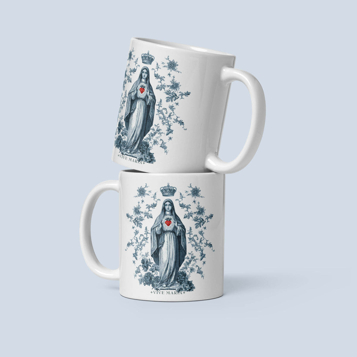 Virgen Mary Glossy Mug