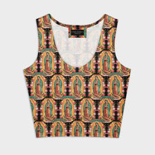 Virgen de Guadalupe crop top allover