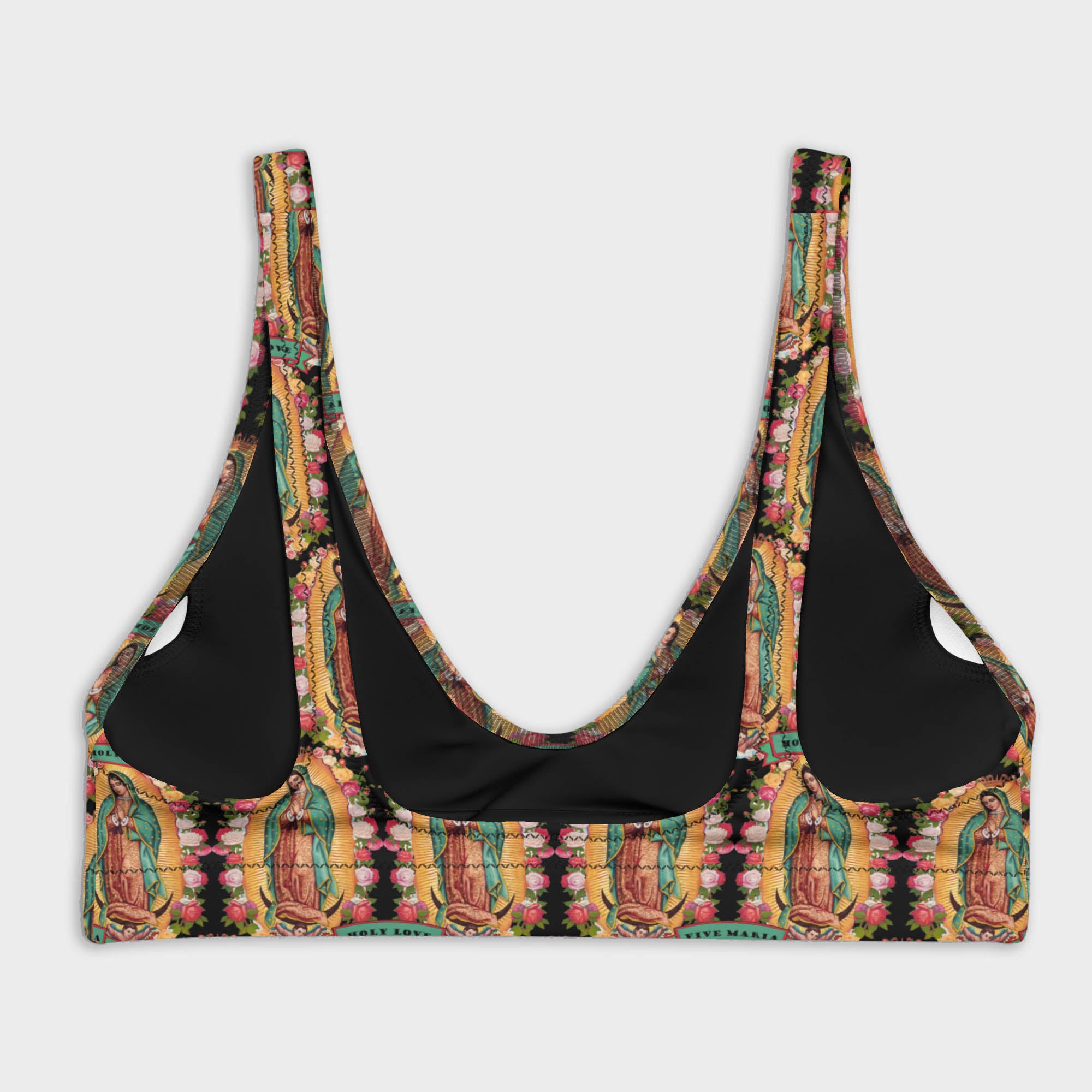 Virgen de Guadalupe Bikini Top