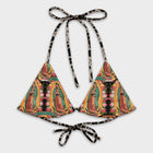 Virgen de Guadalupe Triangel Bikini Top
