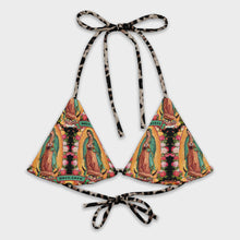 Virgen de Guadalupe Triangel Bikini Top
