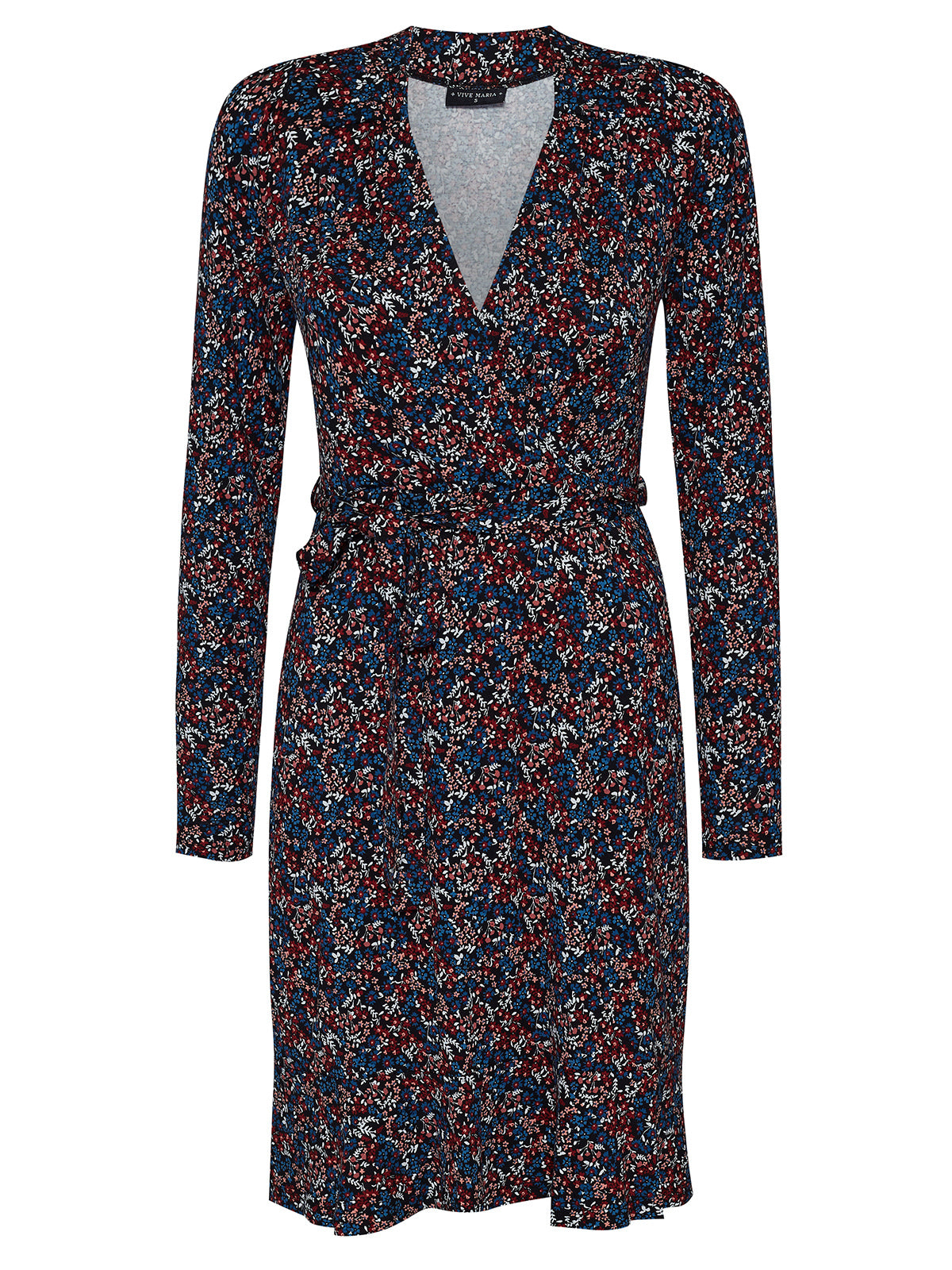 Vive Maria Amelie Flower Damen A-Linien-Kleid schwarz allover