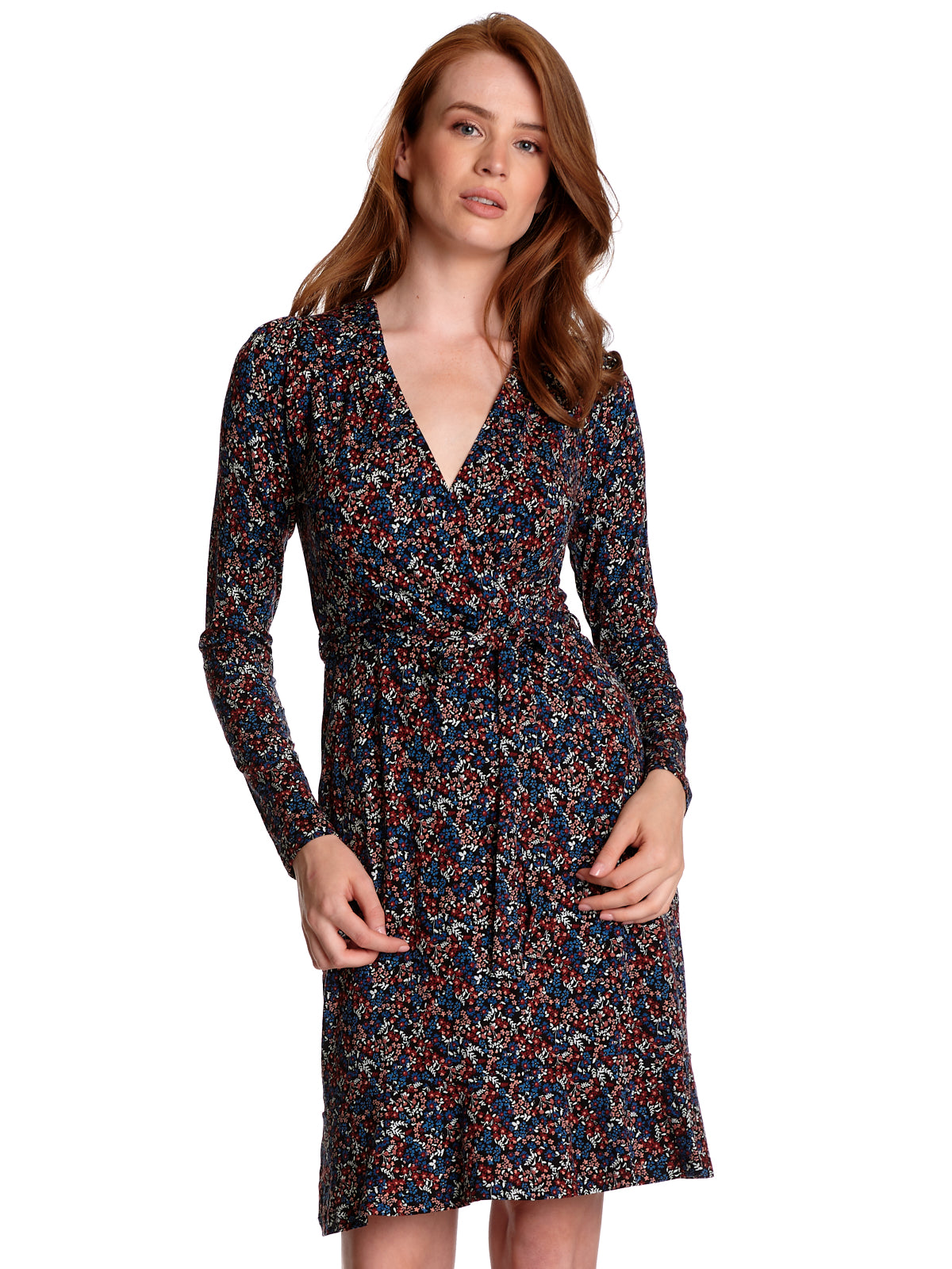 Vive Maria Amelie Flower Damen A-Linien-Kleid schwarz allover