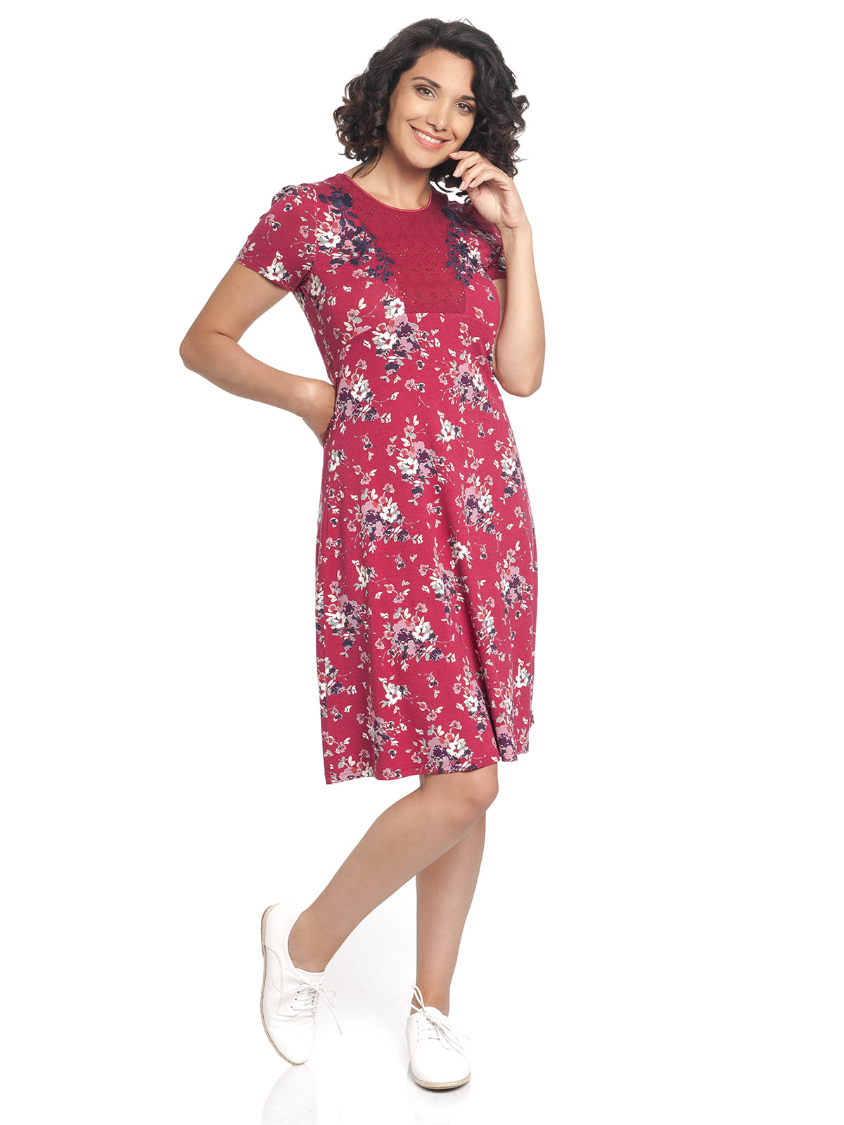Vive Maria Amour Fou Dress red allover