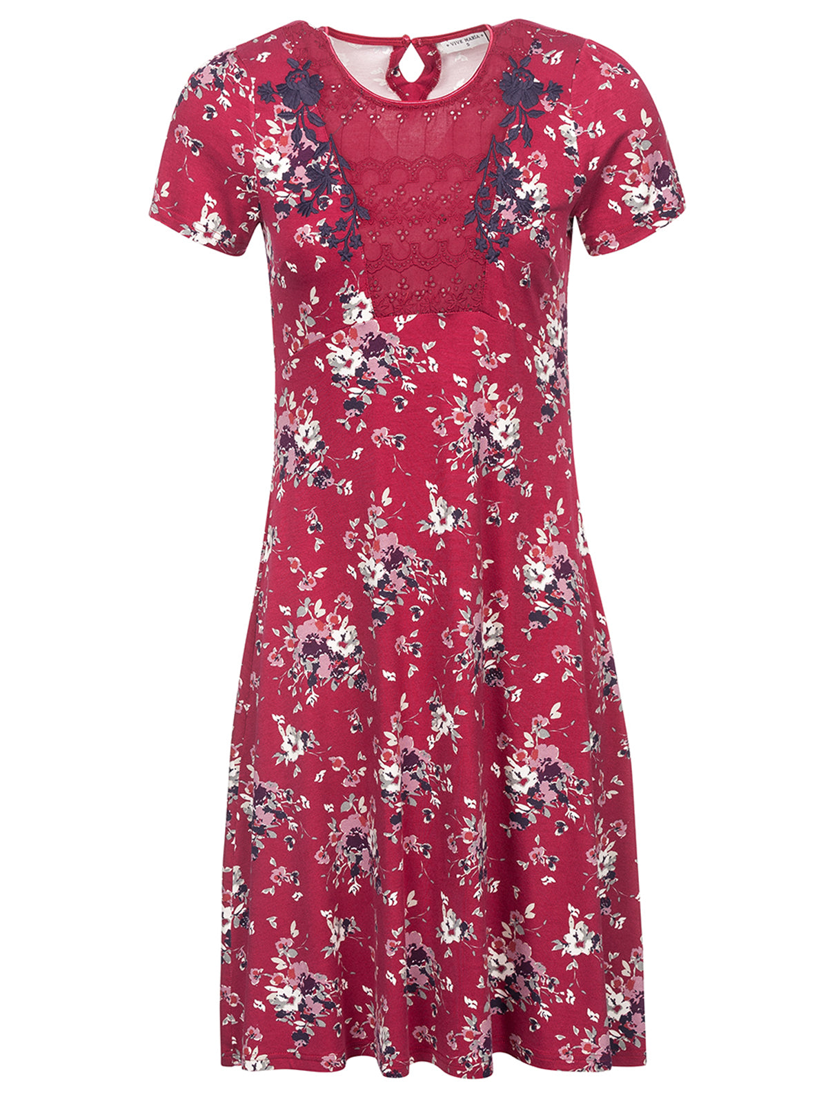 Vive Maria Amour Fou Dress red allover
