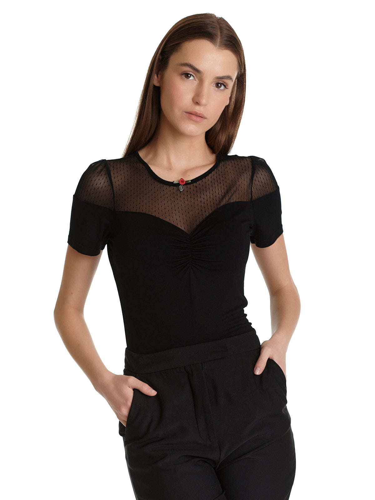 Vive Maria Au Revoir Paris Damen T-Shirt schwarz