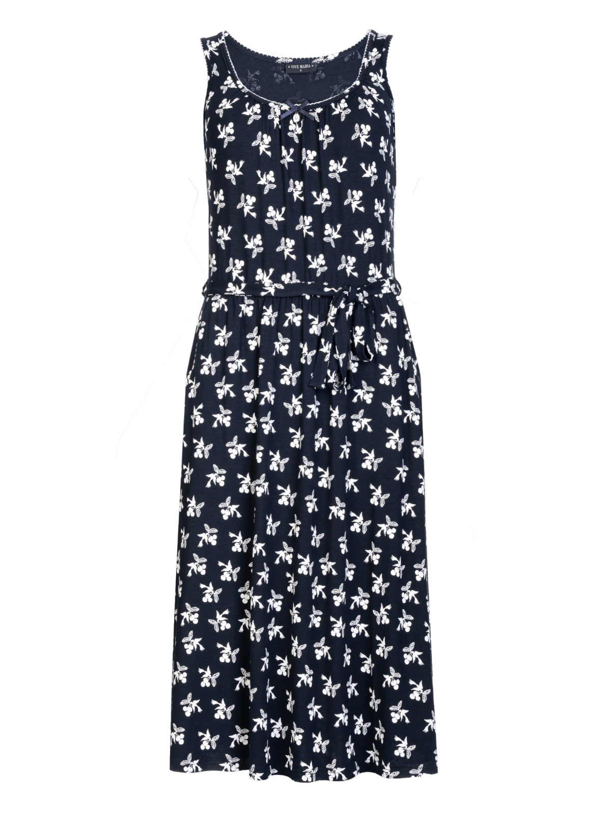 Vive Maria Cherry Summer Damen A-Linien-Kleid vulkanblau