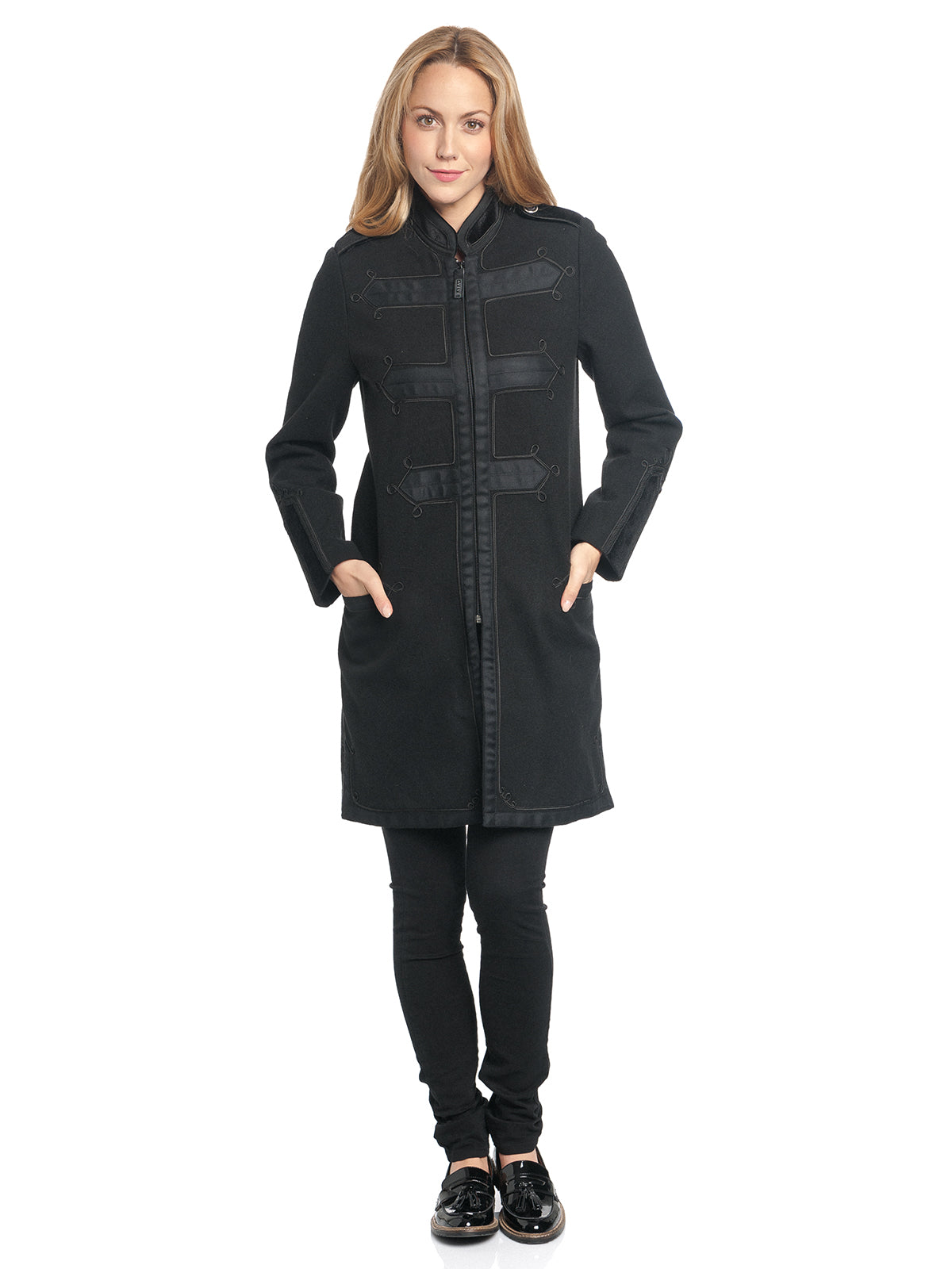 Vive Maria Chic Classic Damen Mantel schwarz