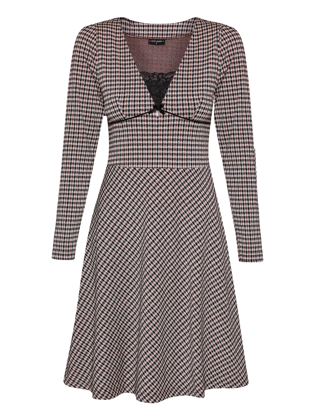 Vive Maria Dandy Time Damen A-Linien-Kleid creme/allover
