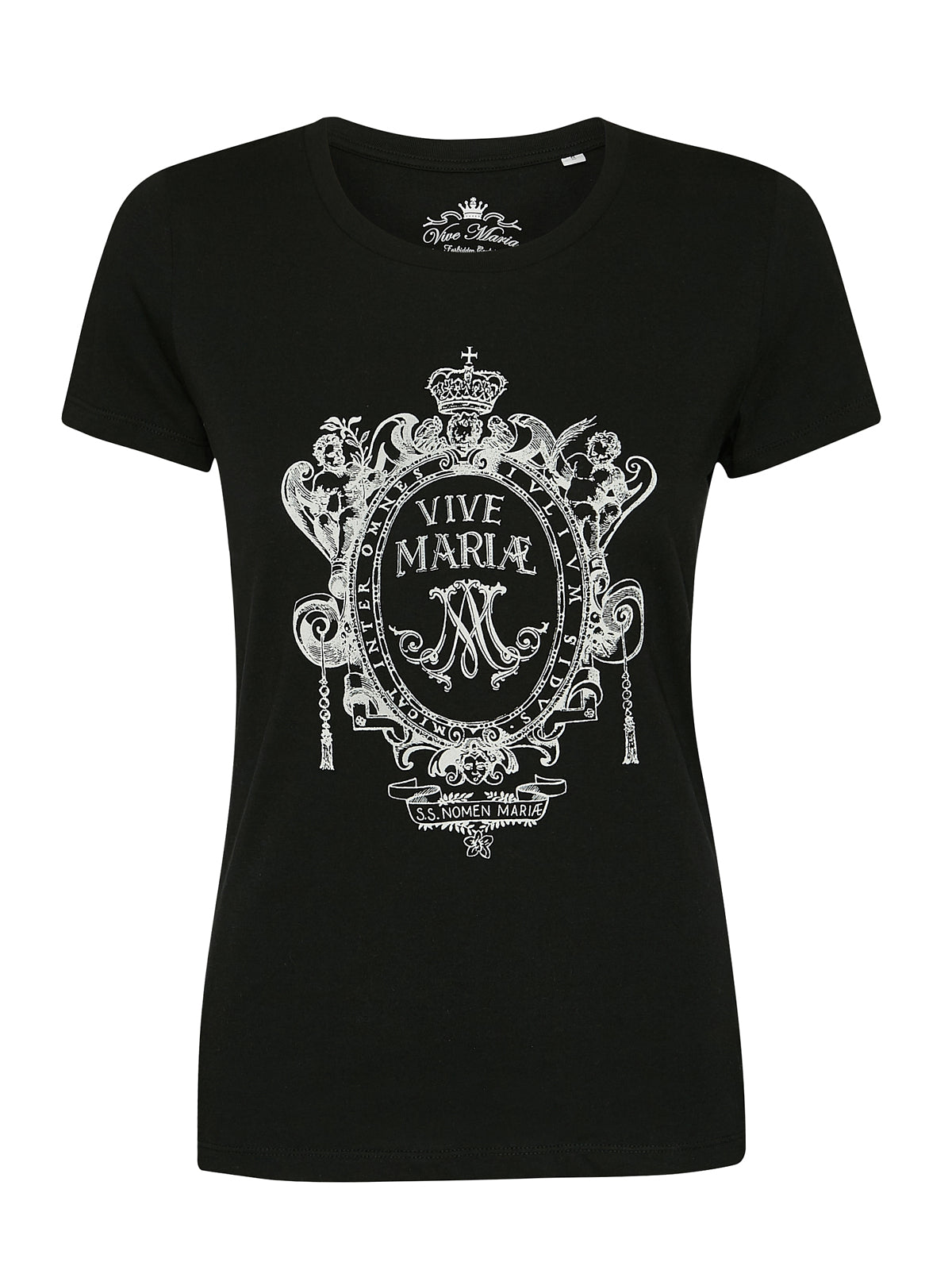 Vive Maria Maria's Baroque Damen T-Shirt schwarz