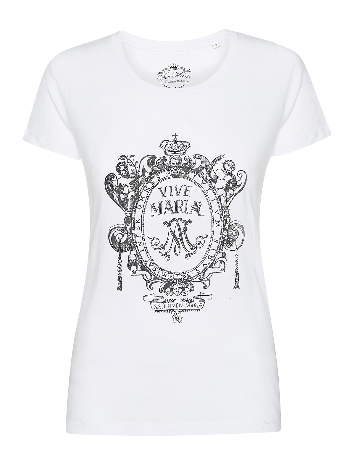 Vive Maria Maria's Baroque Damen T-Shirt weiss