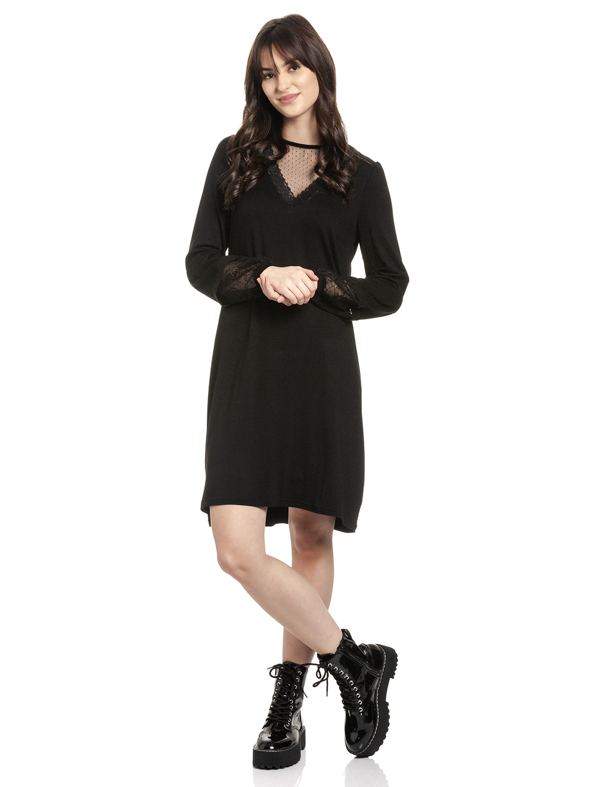 Vive Maria Promise At Night Damen Spitzenkleid schwarz