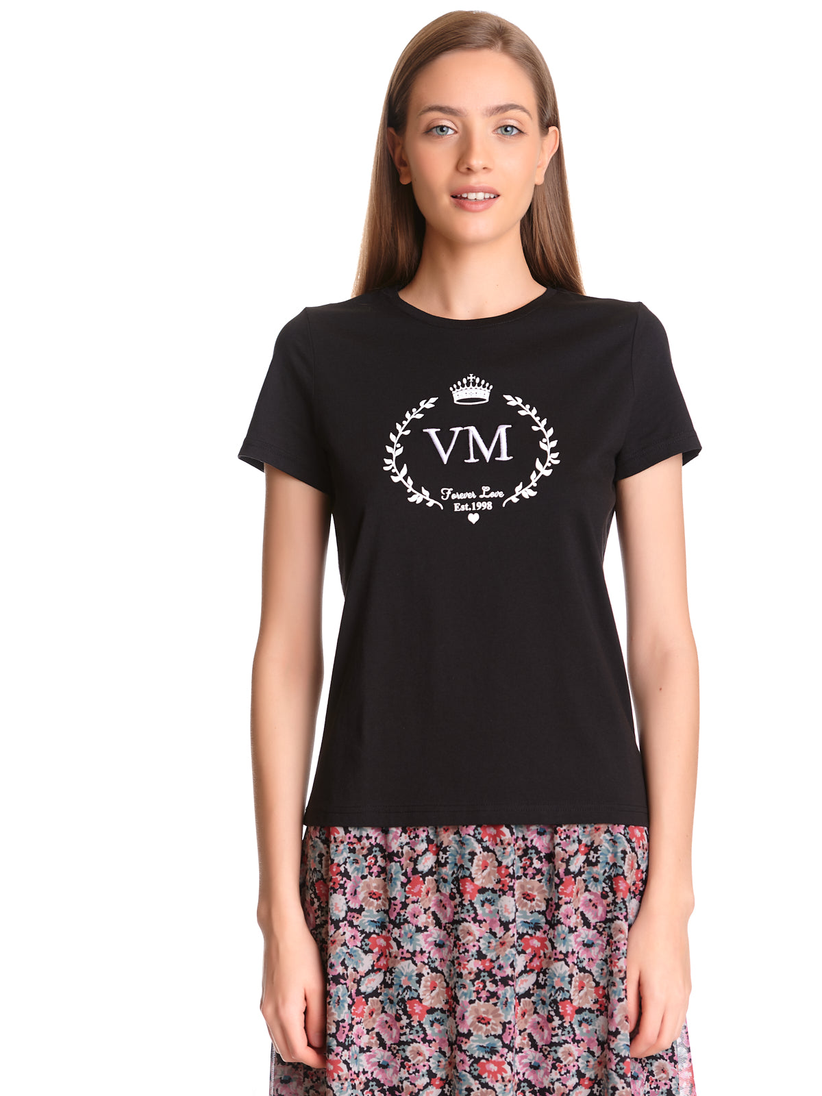 Vive Maria Sweet Logo Damen T-Shirt schwarz