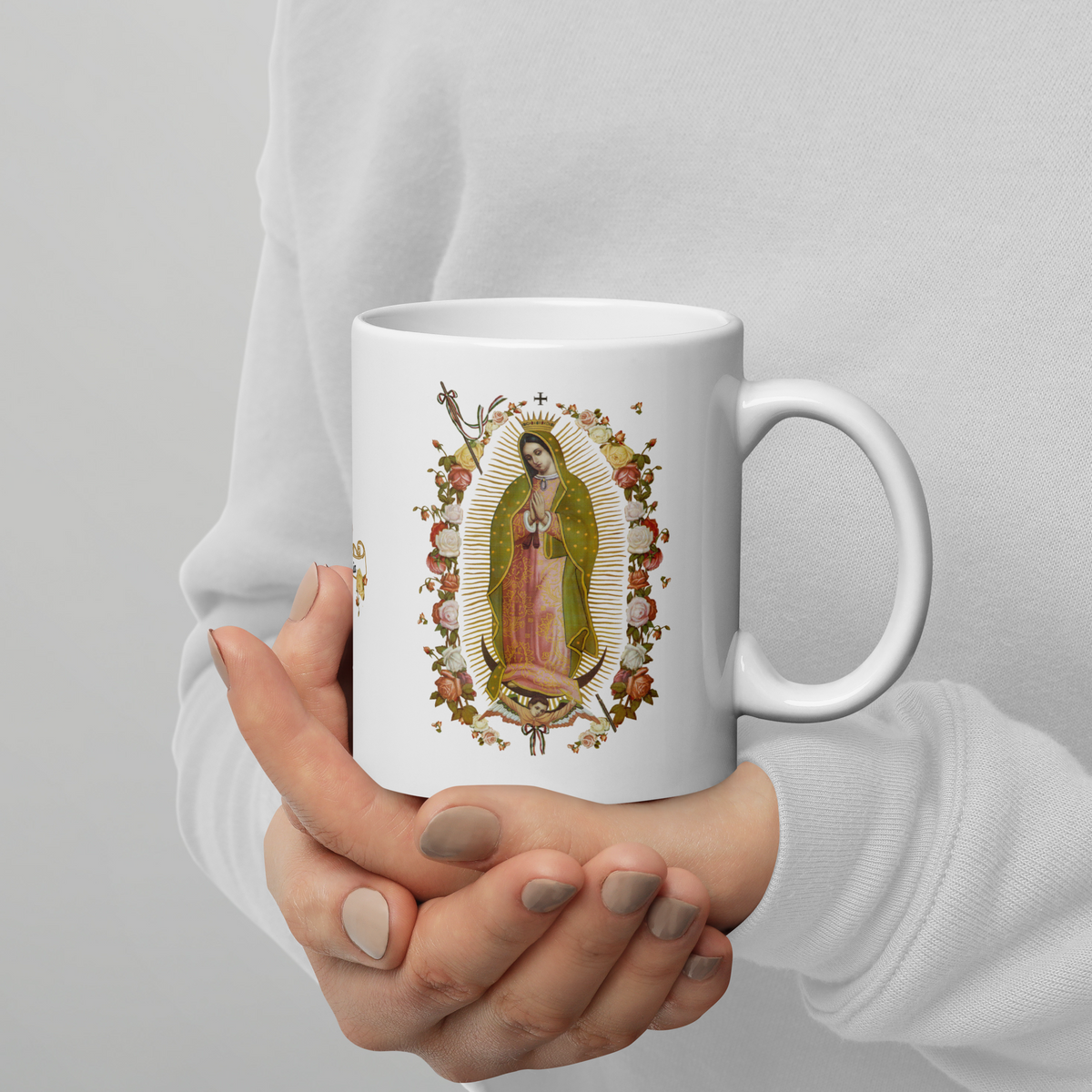Holy Virgen Glossy Mug